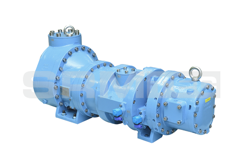 SRM-1612 系列开启式单机双级螺杆压缩机